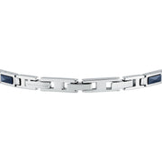 maserati jewels ceramic stainless steel bracelet rg ceramic blue 18+3.5cm