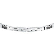 maserati jewels ceramic stainless steel bracelet black 18+3.5cm