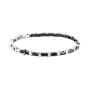 maserati jewels ceramic stainless steel bracelet black ceramic blk 18+3.5cm
