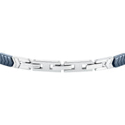 maserati jewels ceramic stainless steel bracelet blue 18.5+3.5cm