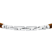 maserati jewels iconic bracelet tiger eye sto.&ip blk 19+3cm
