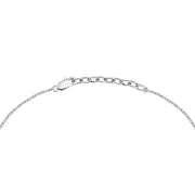 maserati jewels iconic pendant with black stone & ip yellow gold 45+5cm