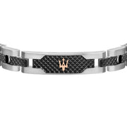 maserati jewels silver, gun, rose gold bracelet 210mm jewellery buckle