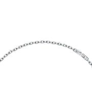 maserati jewels silver necklace 50 cm jewellery buckle
