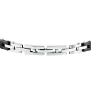 maserati jewels ceramic bracelet stainless steel black ceramic black 18+3.5cm