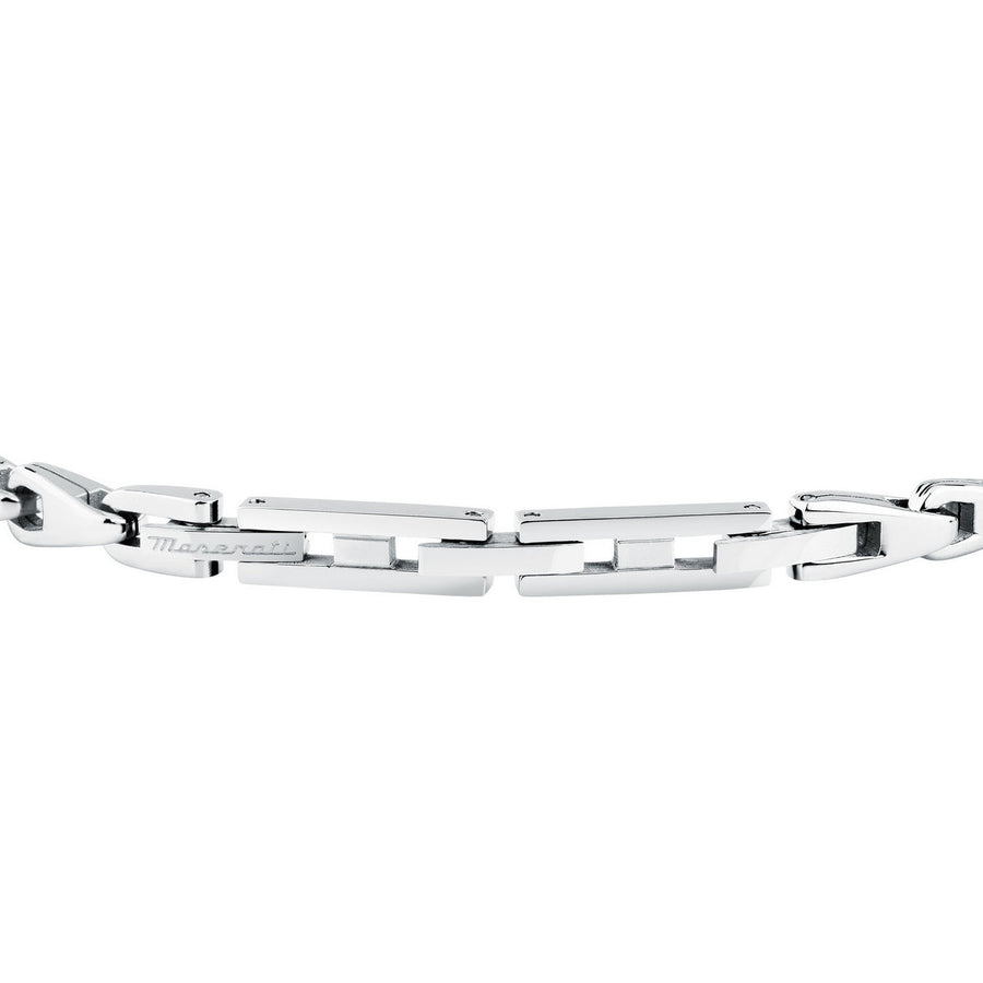 maserati jewels iconic bracelet stainless steel gold plated trident 18.5+3cm