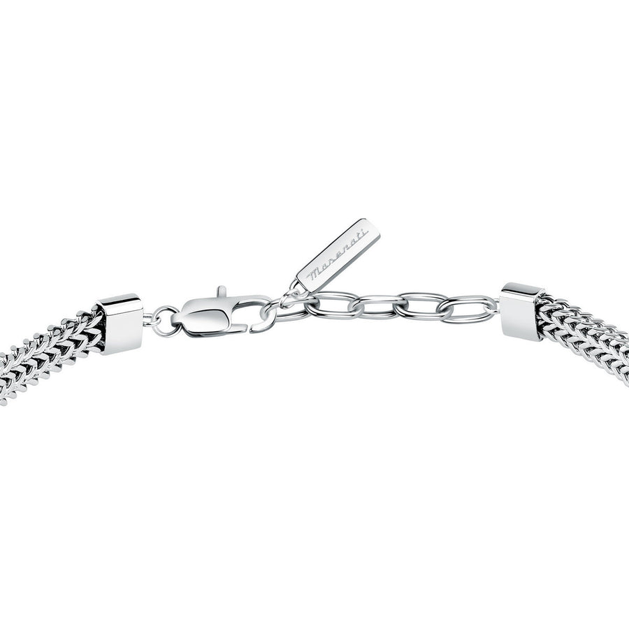 maserati jewels iconic bracelet stainless steel with ip gold plated 19+3cm