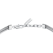 maserati jewels iconic bracelet stainless steel with ip gold plated 19+3cm