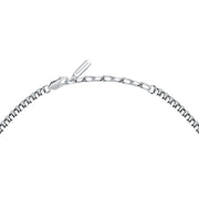 maserati jewels iconic necklace with ip blue 45+5cm