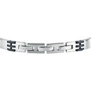 maserati jewels ceramic bracelet stainless steel blue 19+3cm