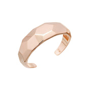 karen millen facet rose gold cuff