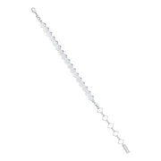 karen millen mosaic silver bracelet