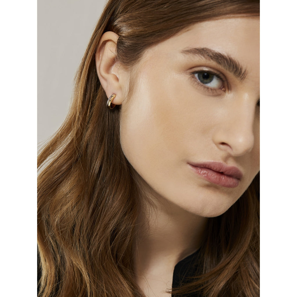 Karen millen sale hoop earrings