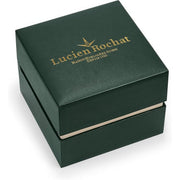 lucien rochat aurorae 24x30mm 2h green dial gold plated bracelet