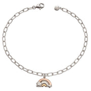 aurora  3 colour diamond  rainbow bracelet