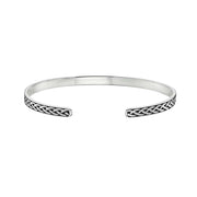 little star jude boys open oxidised bangle