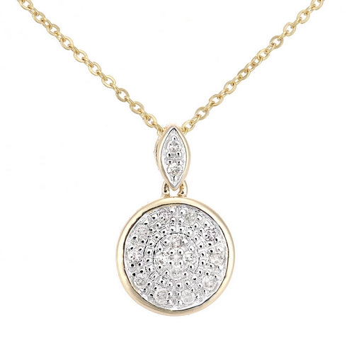 pendants 9ky 375 0.861 weight 16 diamonds 0.08 diamond weight