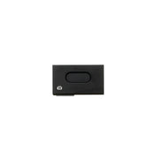 ogon black aluminium business card holder