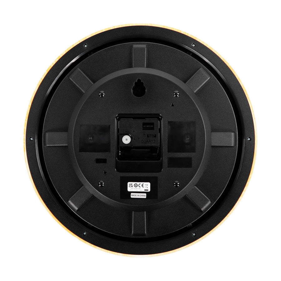 seiko quartz white dial wall clock