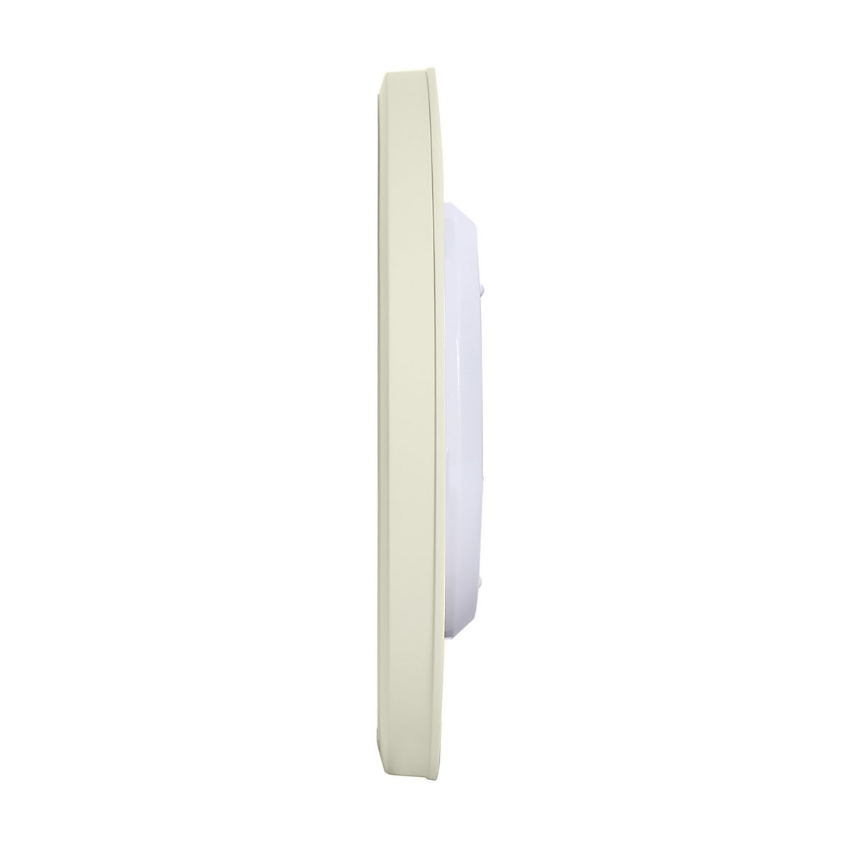 seiko quartz wall cream step second hand clock
