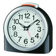 seiko quartz bedside black ascending beep alarm light clock