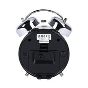 seiko quartz bedside red bell alarm clock