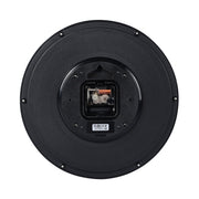 seiko quartz black wooden wall clock