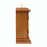 seiko quartz wooden mantel clock