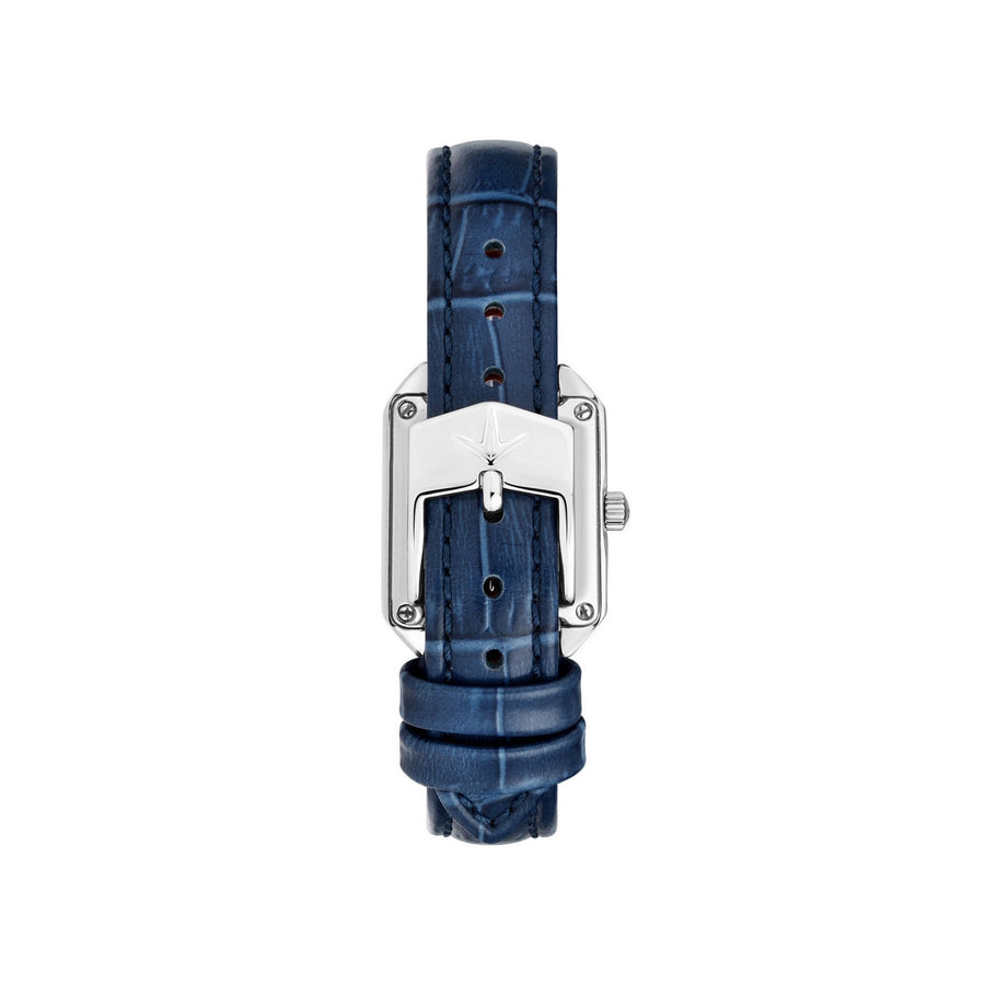lucien rochat ladies quartz stainless steel white dial strap watch