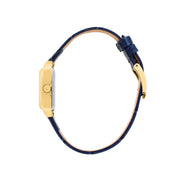 lucien rochat ladies quartz gold plated strap watch