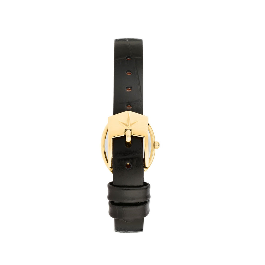 lucien rochat precieux 20mm 2h silver dial black strap