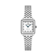 lucien rochat ladies quartz stainless steel white dial bracelet watch