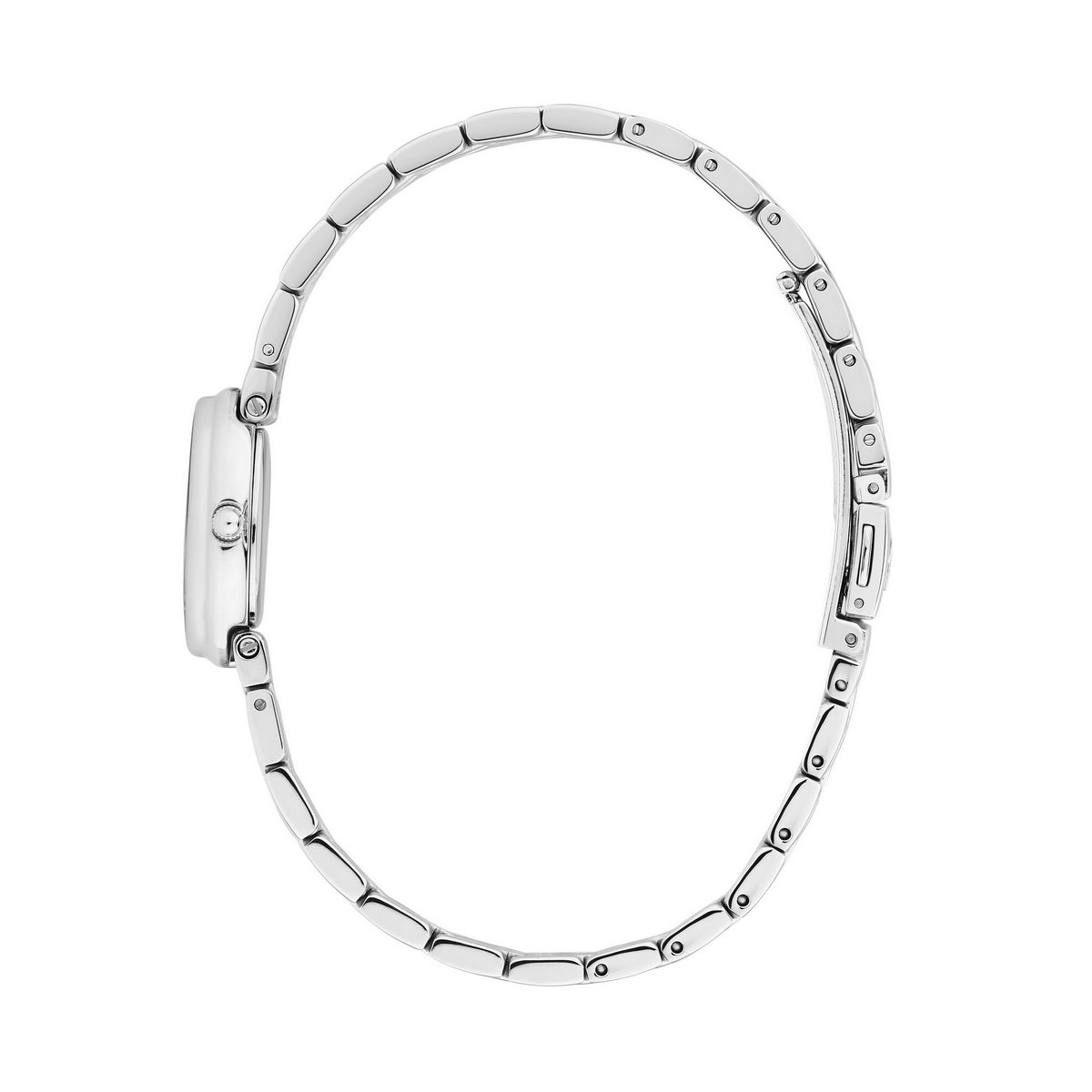 lucien rochat precieux 20mm 2h white silver dial two tone bracelet