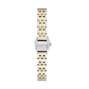lucien rochat precieux 20mm 2h white silver dial two tone bracelet