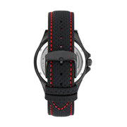 sector 230 43mm 3h black dial black st