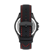 sector 230 43mm 3h black dial black st