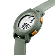 sector ex-27 43mm digital olive dial olive st