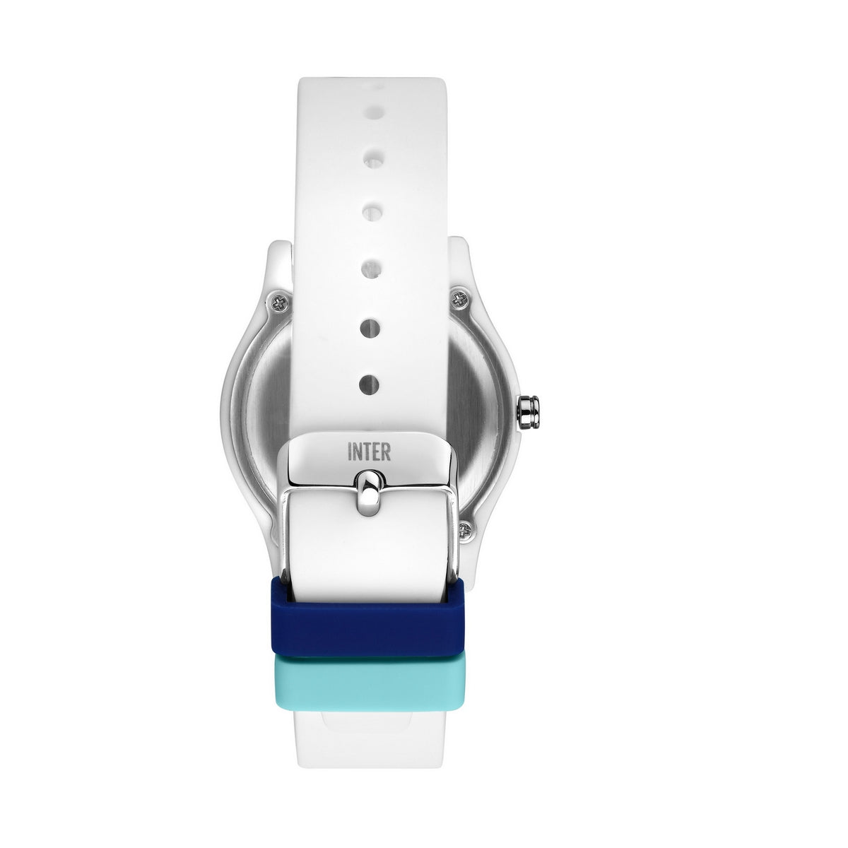 sector fc inter ex-q 35mm  3h white dial white strap watch