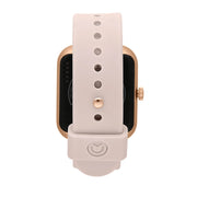 sector multi function smart watch s-03 light pink silicone strap