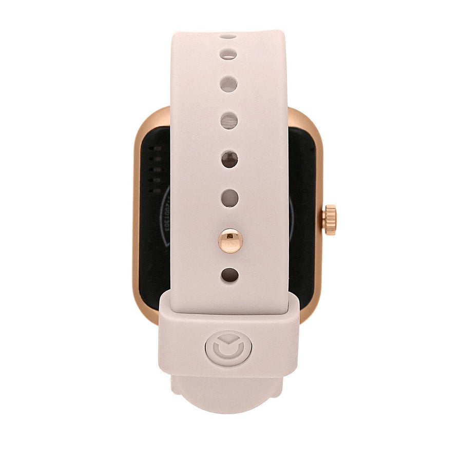 sector multi function smart watch s-03 light pink silicone strap