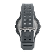 sector expander ex-09 50mm digital silver dial grey strap