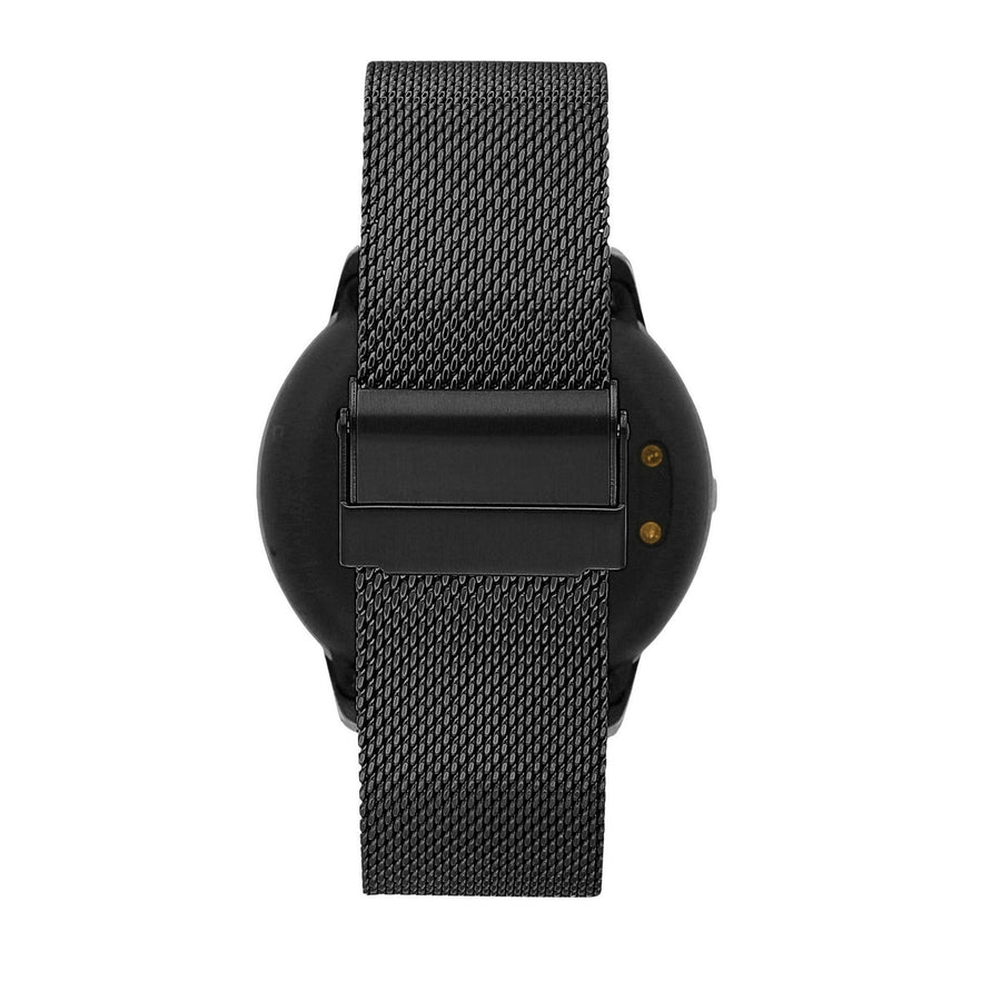 sector multi function smart watch s-01 ip black mesh bracelet