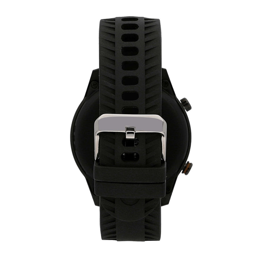 sector multi function smart watch s-02 black silicone strap