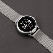 sector s-01 smart 45.5mm digital mesh stainless steel bracelet