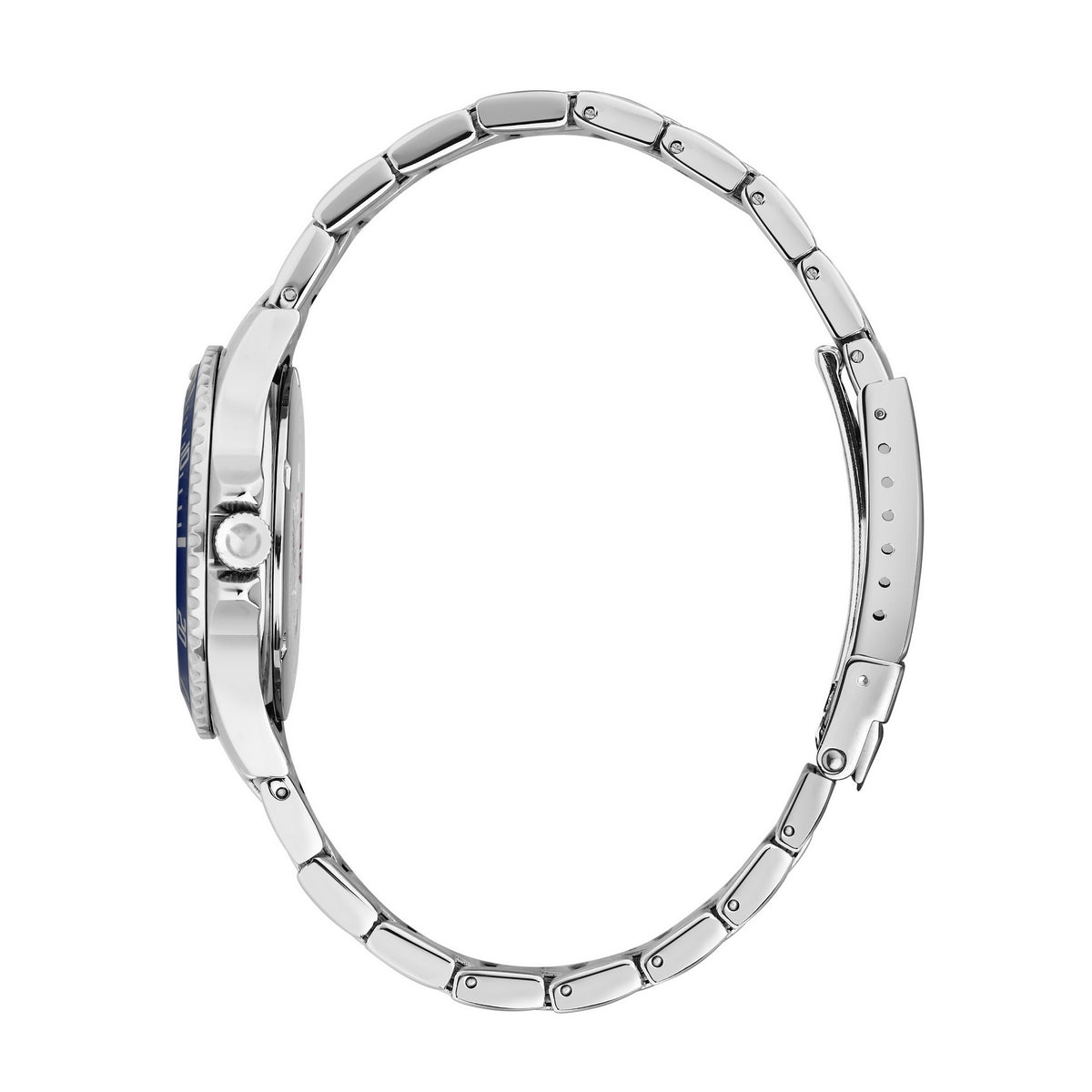 sector 230 35mm 3h blue dial stainless steel bracelet