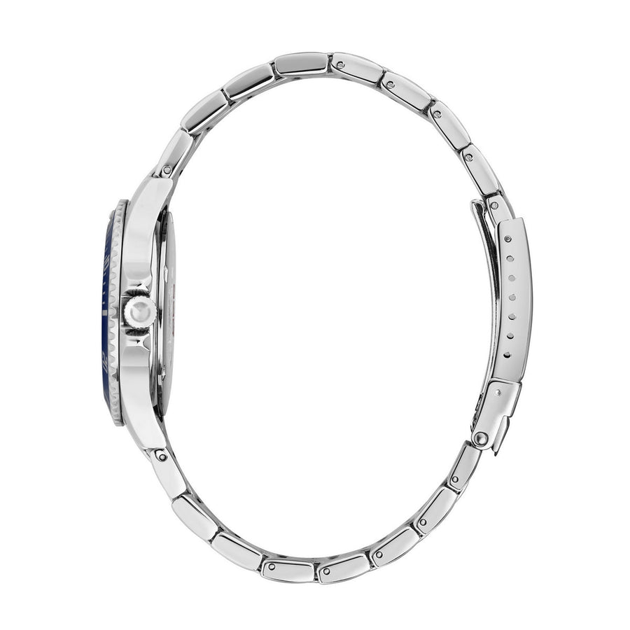 sector 230 35mm 3h blue dial stainless steel bracelet