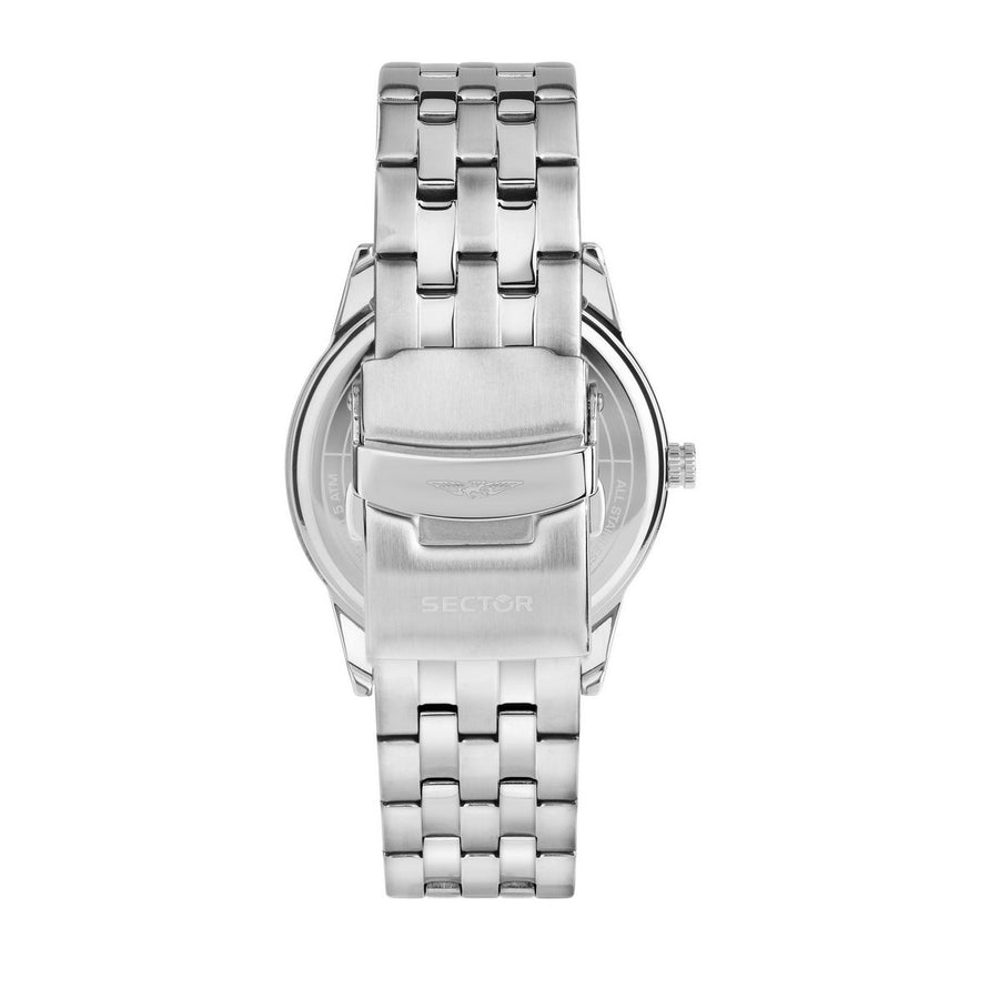sector no limits 660 41mm 3h blue dial stainless steel bracelet watch