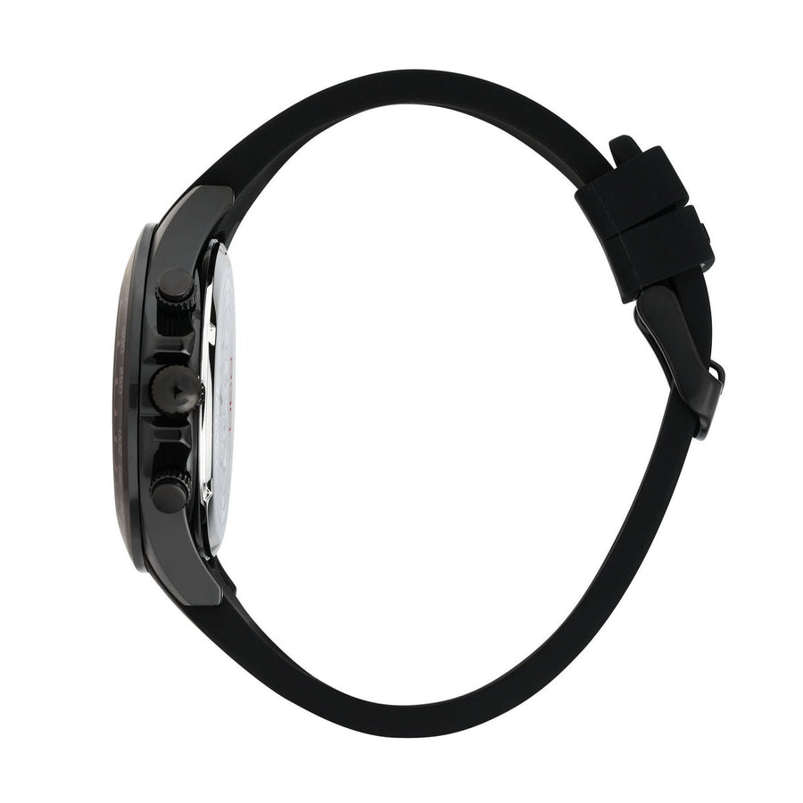 sector 230 43mm chr black dial black st