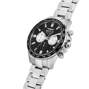 sector 230 43mm chr black dial stainless steel bracelet