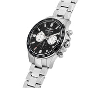 sector 230 43mm chr black dial stainless steel bracelet